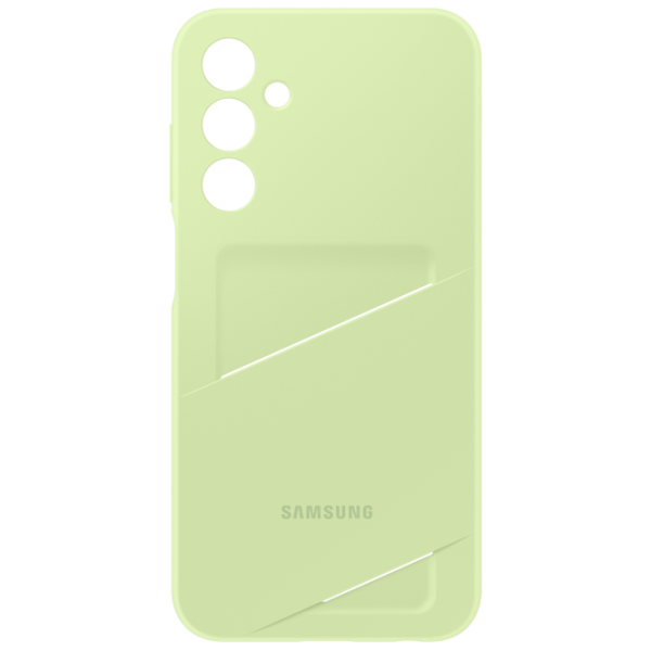 Husă pentru smartphone Samsung Galaxy A25 Card Slot TPU Lime Green photo 4