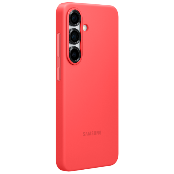 Husă pentru smartphone Samsung Galaxy S25 5G Back TPU Red photo 3