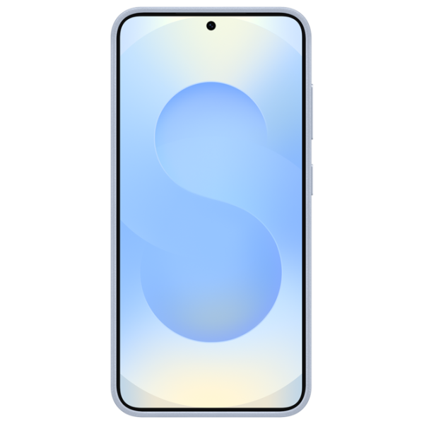 Husă pentru smartphone Samsung Galaxy S25 5G Back Piele ecologică Light Blue photo 2