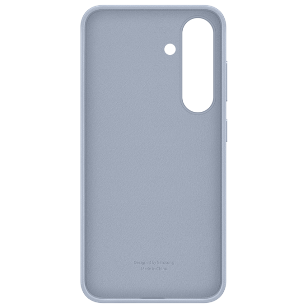 Husă pentru smartphone Samsung Galaxy S25 5G Back Piele ecologică Light Blue photo 5