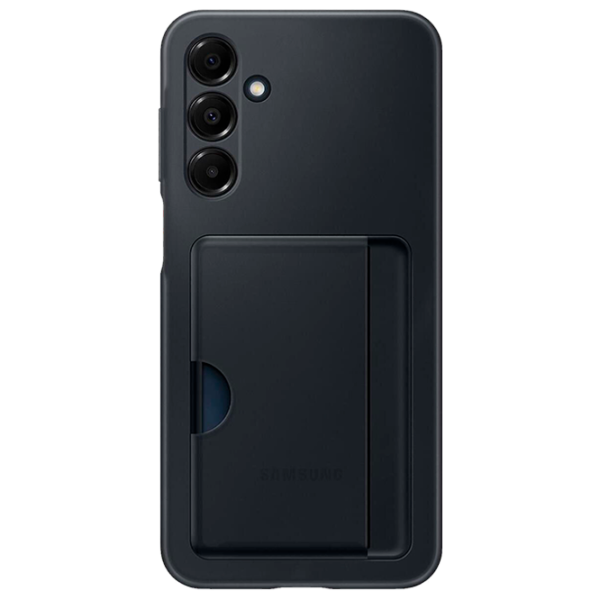 Husă pentru smartphone Samsung Galaxy A16 4G Card Slot TPU Black photo 1