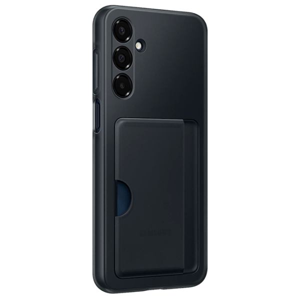 Husă pentru smartphone Samsung Galaxy A16 4G Card Slot TPU Black photo 2