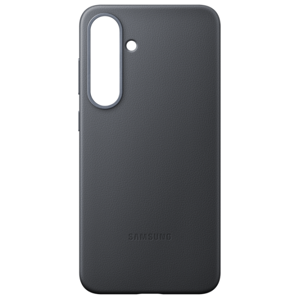 Husă pentru smartphone Samsung Galaxy S25 5G Back Piele ecologică Black photo 4