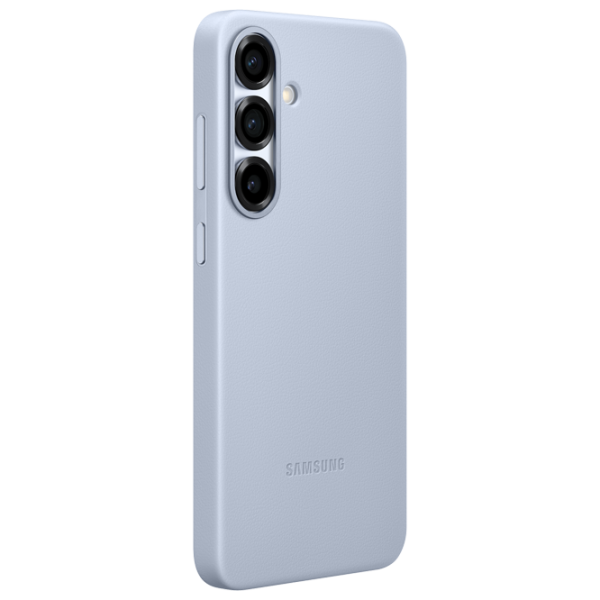 Husă pentru smartphone Samsung Galaxy S25 Plus 5G Back Piele ecologică Light Blue photo 2