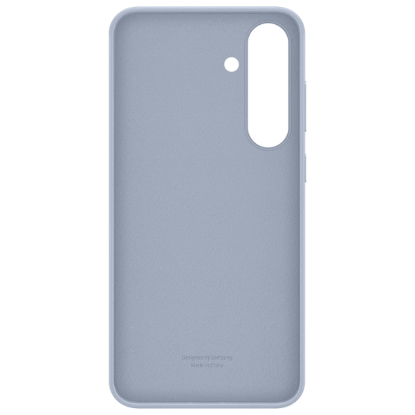 Husă pentru smartphone Samsung Galaxy S25 Plus 5G Back Piele ecologică Light Blue photo 5