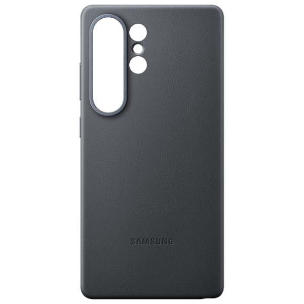 Husă pentru smartphone Samsung Galaxy S25 Ultra 5G Back Piele ecologică Black photo 4