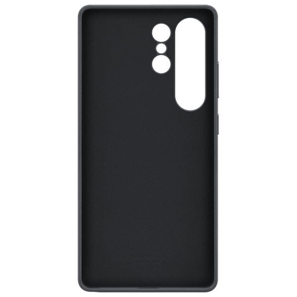 Husă pentru smartphone Samsung Galaxy S25 Ultra 5G Back Piele ecologică Black photo 5