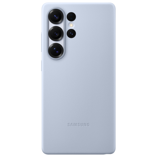 Husă pentru smartphone Samsung Galaxy S25 Ultra 5G Back Piele ecologică Light Blue photo 1