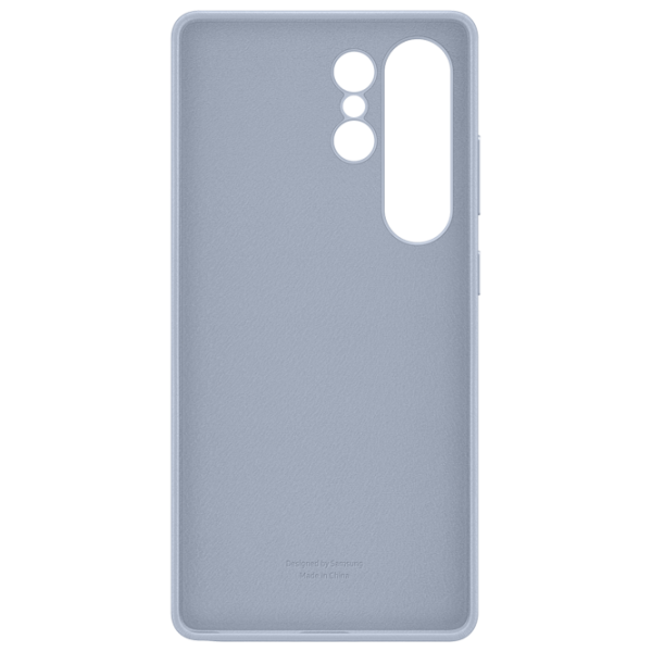Husă pentru smartphone Samsung Galaxy S25 Ultra 5G Back Piele ecologică Light Blue photo 5