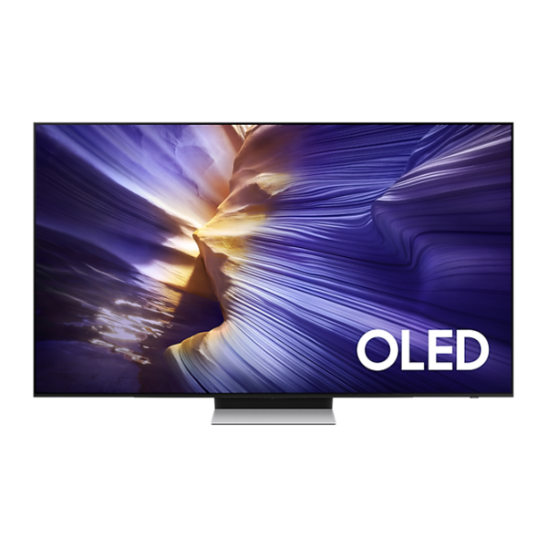 Televizor Samsung QE65S90FAUXUA 65" / OLED / 4K / Smart TV / Black photo 1