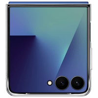 Чехол для смартфона Samsung Galaxy Flip 7 Back ТПУ Черный Прозрачный photo 1