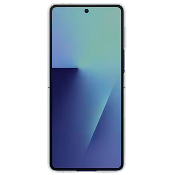 Чехол для смартфона Samsung Galaxy Flip 7 Back ТПУ Черный Прозрачный photo 2