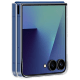 Чехол для смартфона Samsung Galaxy Flip 7 Back ТПУ Черный Прозрачный photo 3
