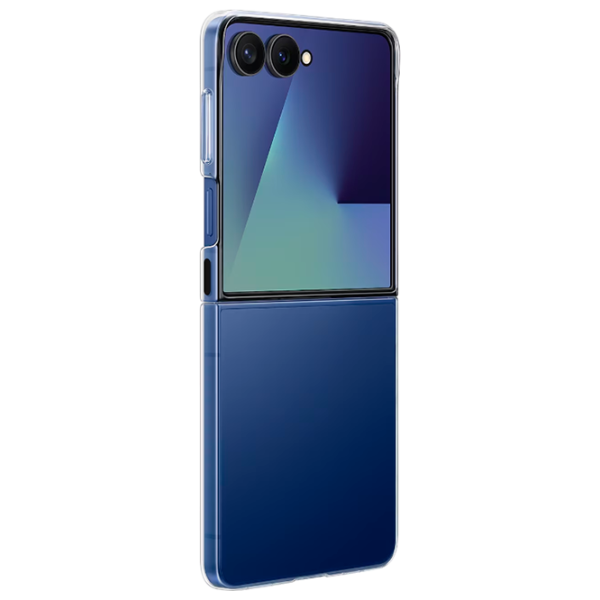Чехол для смартфона Samsung Galaxy Flip 7 Back ТПУ Черный Прозрачный photo 4