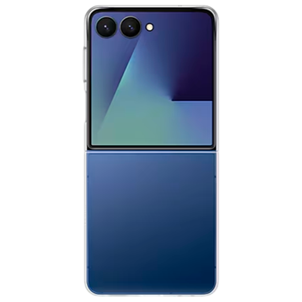 Чехол для смартфона Samsung Galaxy Flip 7 Back ТПУ Черный Прозрачный photo 5