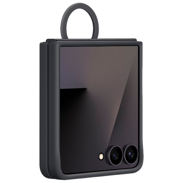 Husă pentru smartphone Samsung Galaxy Flip 7 Back TPU Black Black photo 3