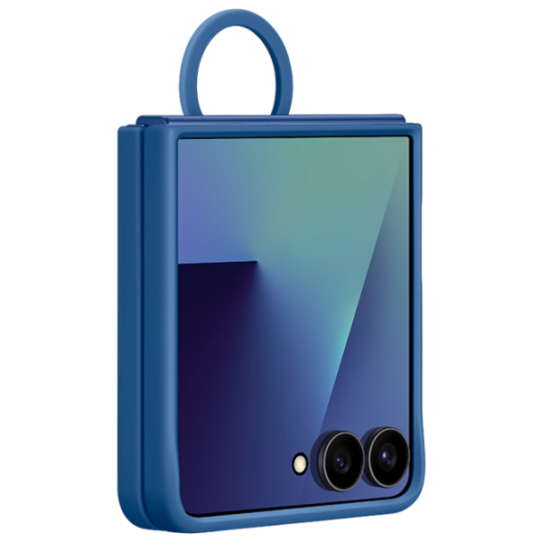 Чехол для смартфона Samsung Galaxy Flip 7 Back ТПУ Синий Синий photo 3