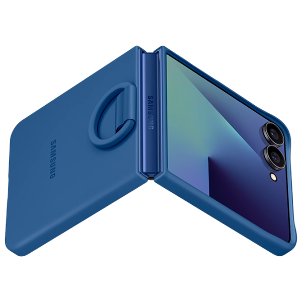 Чехол для смартфона Samsung Galaxy Flip 7 Back ТПУ Синий Синий photo 6