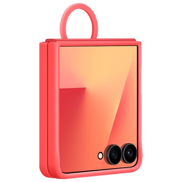 Чехол для смартфона Samsung Galaxy Flip 7 Back ТПУ Red Красный photo 3