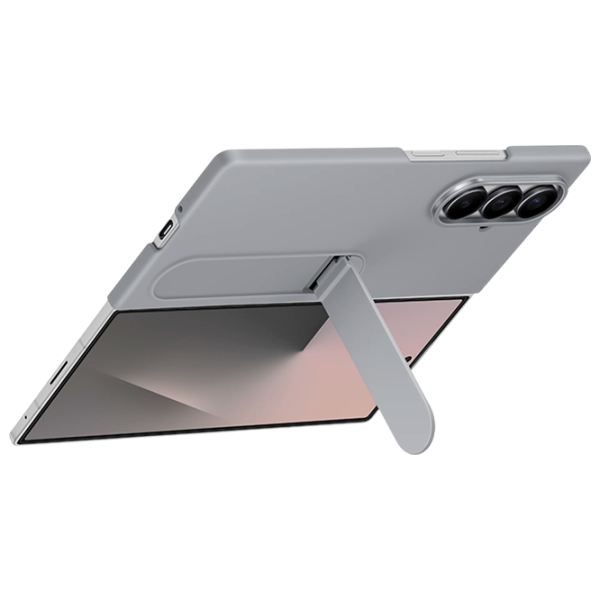 Husă pentru smartphone Samsung Galaxy Fold 7 Flip Cover TPU Gray Gray photo 5