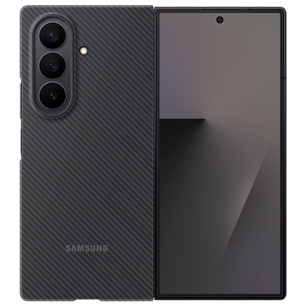 Чехол для смартфона Samsung Galaxy Fold 7 Flip Cover ТПУ Черный Carbon black photo 1