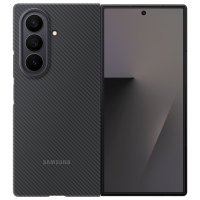 Husă pentru smartphone Samsung Galaxy Fold 7 Flip Cover TPU Black Carbon black
