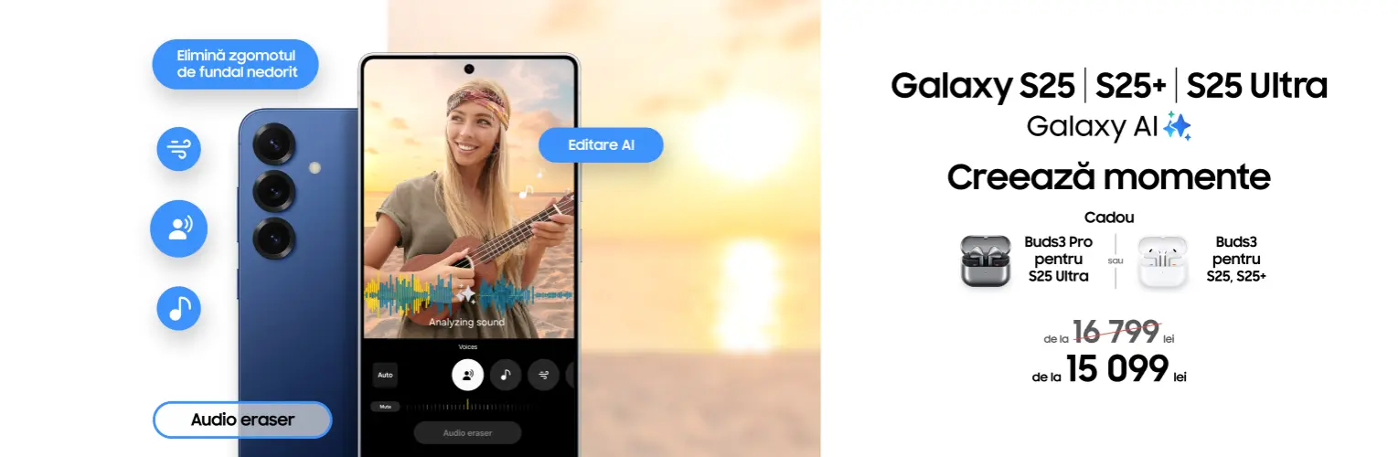 Creează momente magice cu Galaxy AI!