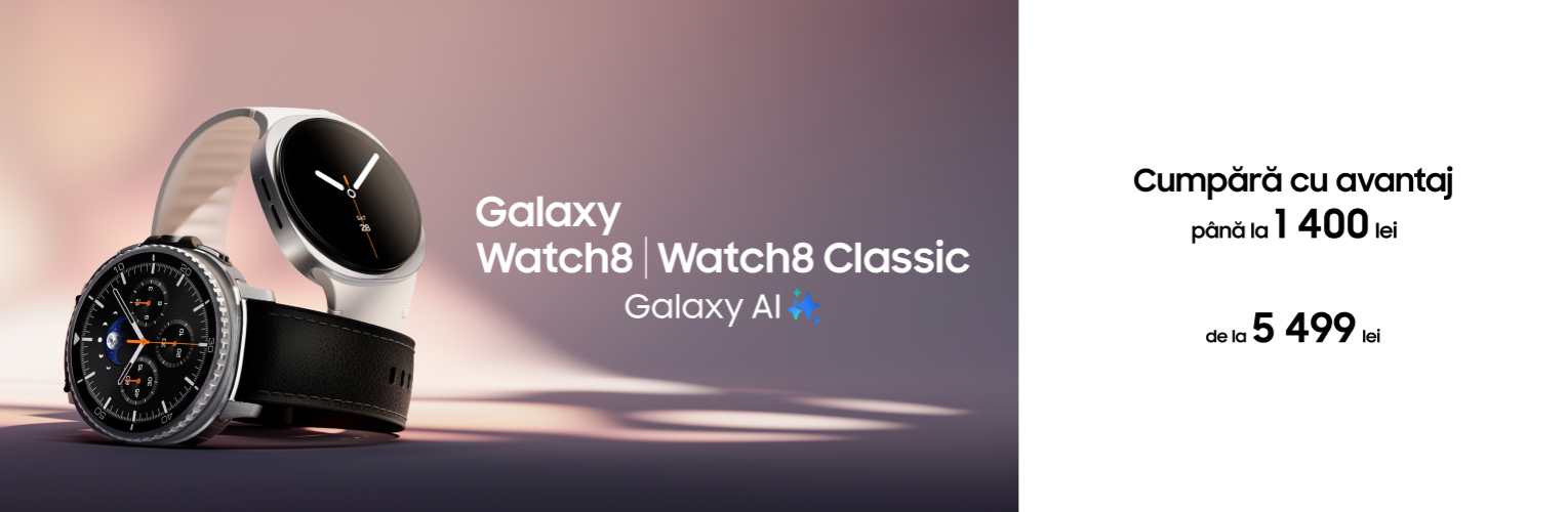 Mergem în viitor cu Galaxy Watch 8!