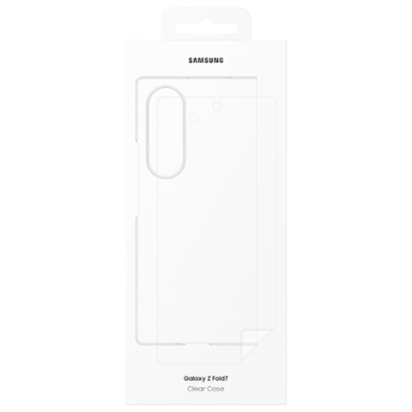 Чехол для смартфона Samsung Galaxy Fold 7 Flip Cover ТПУ Прозрачный Прозрачный photo 6