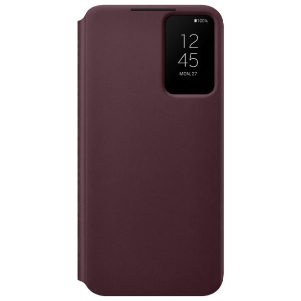 Чехол для смартфона Samsung Galaxy S22 Plus Smart Clear View ТПУ Бордовый Cherry photo 1