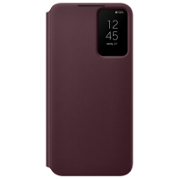 Чехол для смартфона Samsung Galaxy S22 Plus Smart Clear View ТПУ Бордовый Cherry photo 1