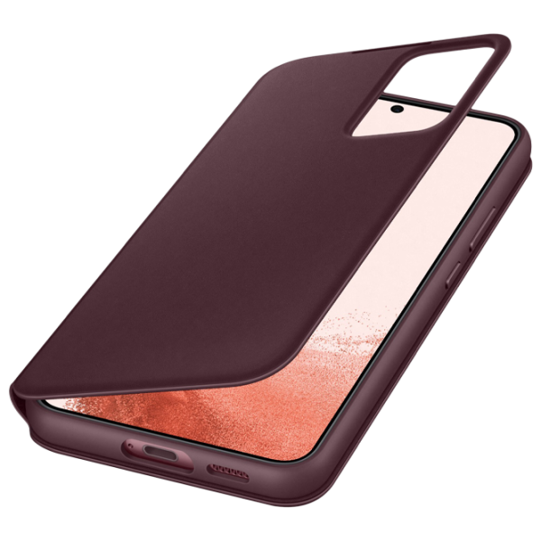 Чехол для смартфона Samsung Galaxy S22 Plus Smart Clear View ТПУ Бордовый Cherry photo 3