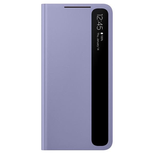 Чехол для смартфона Samsung Galaxy S21 Flip Cover ПК Серый Пурпурный photo 1