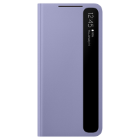 Чехол для смартфона Samsung Galaxy S21 Flip Cover ПК Серый Пурпурный