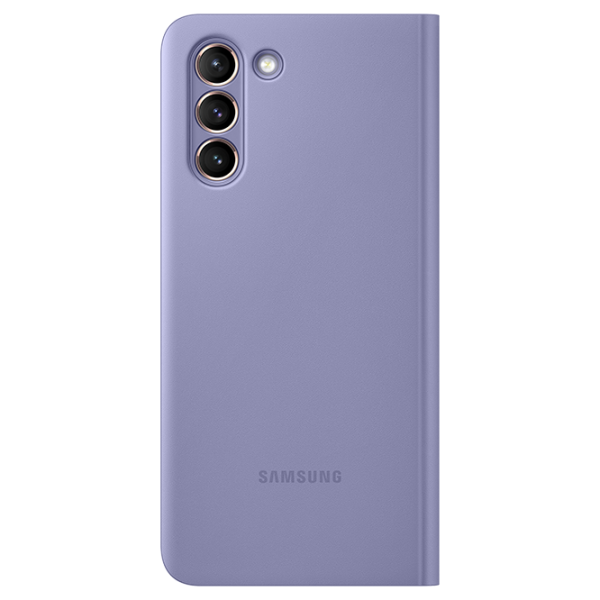 Чехол для смартфона Samsung Galaxy S21 Flip Cover ПК Серый Пурпурный photo 2
