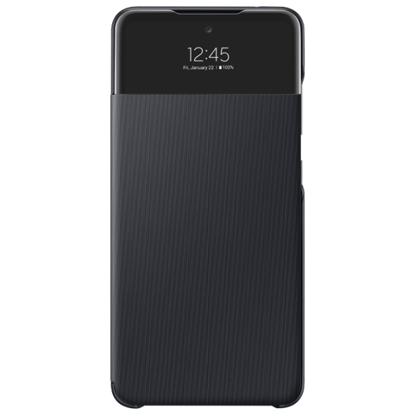 Чехол для смартфона Samsung Galaxy A52 Flip Cover View ПК Черный photo 2