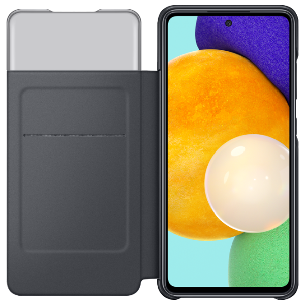 Чехол для смартфона Samsung Galaxy A52 Flip Cover View ПК Черный photo 3