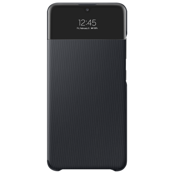 Husă pentru smartphone Samsung Galaxy A32 Flip Cover View PC Black photo 2