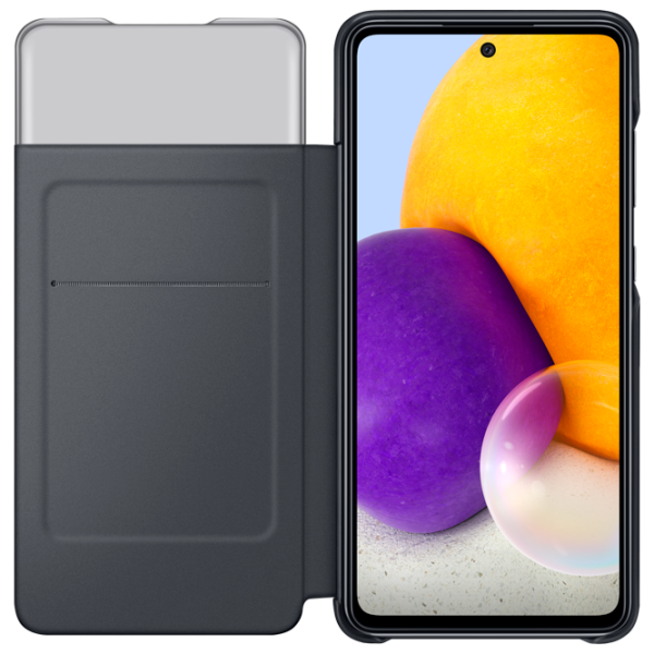 Husă pentru smartphone Samsung Galaxy A72 Flip Cover View PC Black photo 4