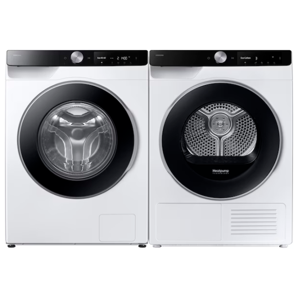Mașină de uscat rufe Samsung DV90DG6845LKU4 9 kg White photo 14