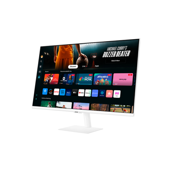 Monitor Samsung S32DM703 32" 4K 60 Hz White photo 3