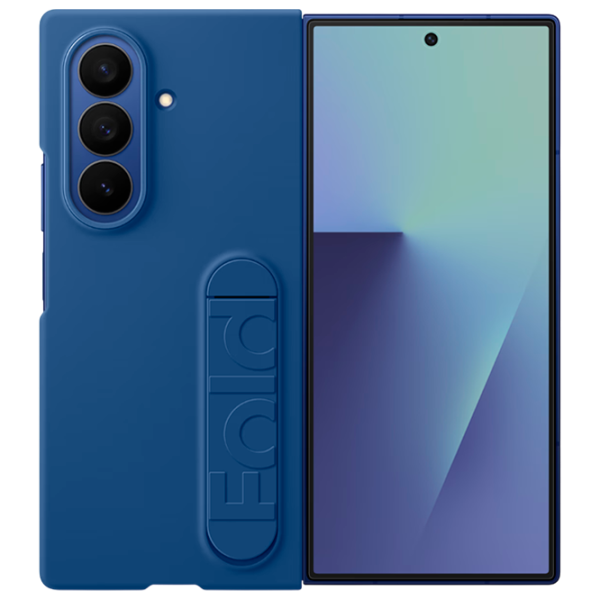 Чехол для смартфона Samsung Galaxy Fold 7 Flip Cover ТПУ Черный Синий photo 1