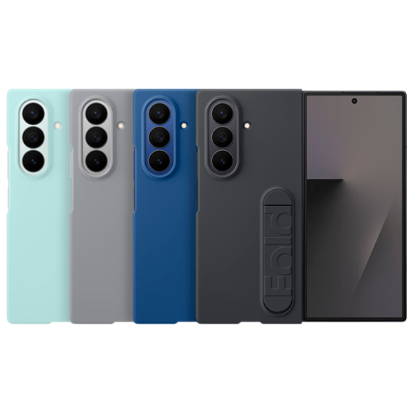 Чехол для смартфона Samsung Galaxy Fold 7 Flip Cover ТПУ Черный Синий photo 7