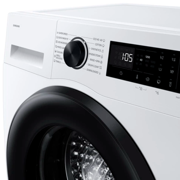 Стиральная машина Samsung WW80FG5L32AELE 8 кг Белый photo 9