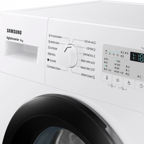 Mașină de spălat Samsung WW60A3120BH/LE 6 kg White photo 9