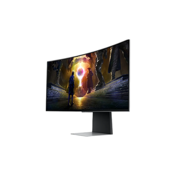 Monitor Samsung Odyssey G8 G850 34" WQHD 175 Hz Silver photo 3