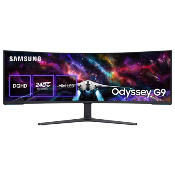 Монитор Samsung Odyssey Neo G9 G95NC 57" Dual UHD 240 Гц Черный photo 1