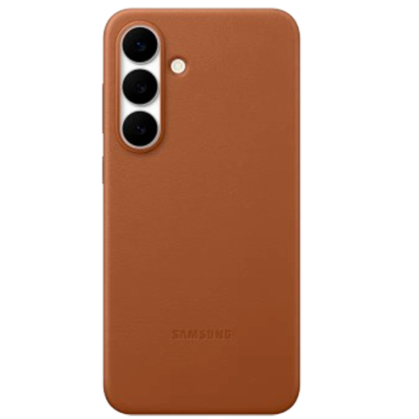 Чехол для смартфона Samsung Galaxy S25 FE Back Искусственная кожа Коричневый photo 3