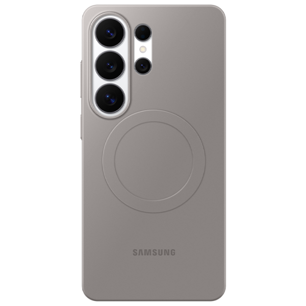 Husă pentru smartphone Samsung Galaxy S26 Ultra MagSafe Back TPU Light Gray photo 1