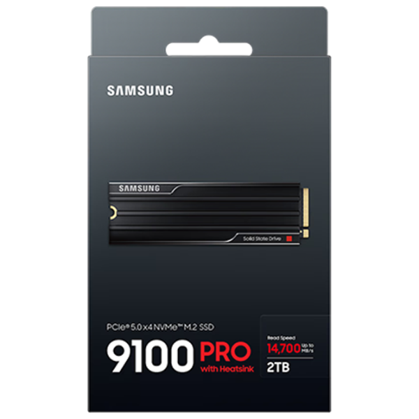 SSD Samsung 9100 PRO with Heatsink 2 TB M.2 NVMe photo 7